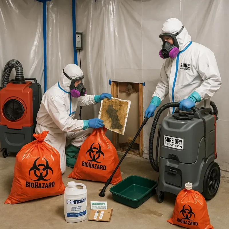 Contaminated Water Handling Protocols process in Home Garden, CA